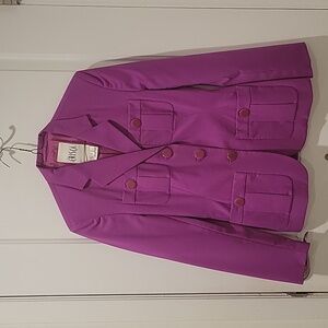 Vintage ESCADA by CRISCA fitted blazer, purple/fuscia color